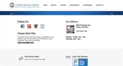 Desktop Screenshot of fairfaxservicecenter.com